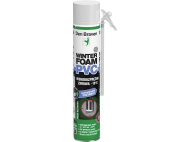 Zdjęcie: Piana montażowa  niskoprężna zimowa Winter Foam PCV 750 ml DEN BRAVEN