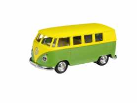 Zabawka Volkswagen Samba Bus matte yellow with green DAFFI