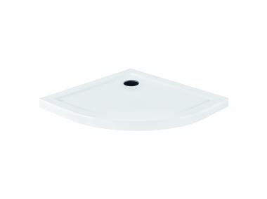 Zdjęcie: Brodzik Aron 80 uniwersalny półokrągły 80/5,5 cm KERRA