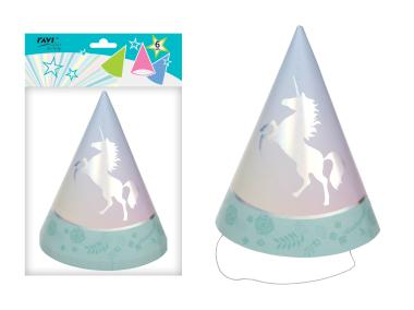 Zdjęcie: Czapeczki papierowe LGP Unicorn 6 sztuk art. 22101 DECOR