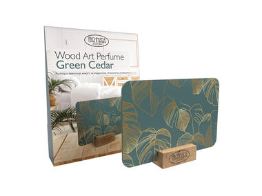 Zdjęcie: Odświeżacz wood art. perfume green cedar PACHNĄCA SZAFA