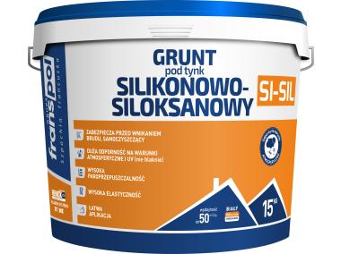 Zdjęcie: Grunt SI-SI pod tynk silikonowo-siloksanowy 15 kg FRANS-POL