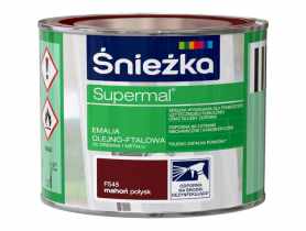 Emalia Supermal mahoń F545 0,2L ŚNIEŻKA