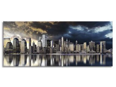 Zdjęcie: Obraz Canvas Silver1 60x150x2,8 cm Ex513 Gold City STYLER