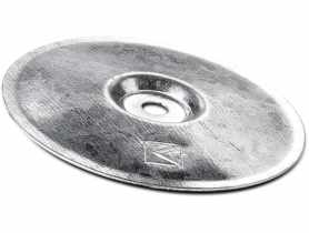 Podkładka stalowa okrągła fi zewn. 76 mm, fi wewn. 65 mm alu-cynk RAWLPLUG
