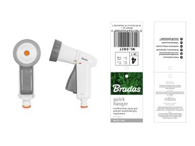 Zdjęcie: Pistolet wielofunkcyjny Quick Mini White Line BRADAS