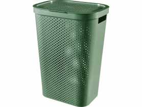 Kosz na pranie Infinity Eko 60 L zielony CURVER