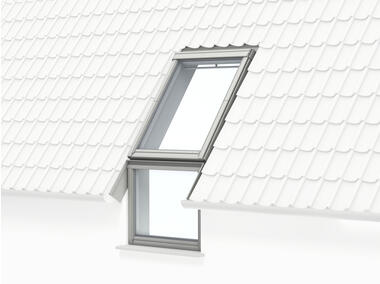Zdjęcie: Kołnierz do okien kolankowych EFW 0012 profilowany, 94x140 cm VELUX