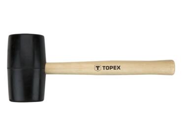 Zdjęcie: Młotek gumowy 63 mm/680 g, trzonek drewniany TOPEX