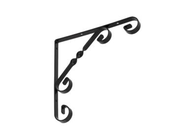 Zdjęcie: Wspornik ornamentowy WO 200 czarny 200x200 mm VELANO