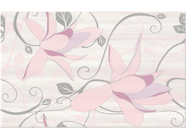 Zdjęcie: Płytka dekor Artiga lawenda flower 25x40 cm CERSANIT