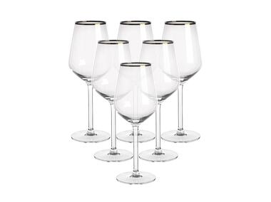 Zdjęcie: Komplet kieliszków na wino białe 370 ml- 6 szt. Rubin Gold ALTOMDESIGN