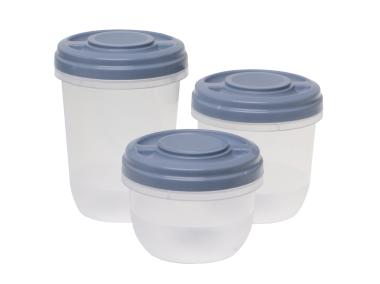 Zdjęcie: Pojemnik okrągły Polar 0,75 L niebieski SMART KITCHEN DESIGN