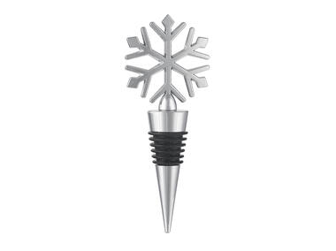 Zdjęcie: Stopper do wina gwiazdka 11,5x4,5x2 cm srebrna ALTOMDESIGN
