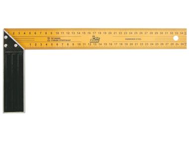 Zdjęcie: Kątownik budowlany stalowy 350 mm TOP TOOLS