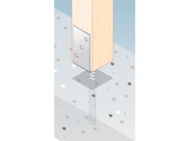 Zdjęcie: Podstawa słupa 12,1x12 cm 120 U DMX