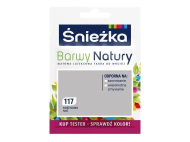 Zdjęcie: Farba Barwy Natury tester księżycow noc 117 25ml ŚNIEŻKA