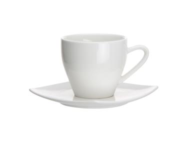 Zdjęcie: Filiżanka Regular 210 ml ze spodkiem niedekorowane w opasce kremowa new ALTOMDESIGN