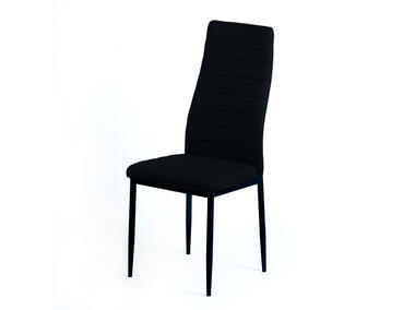 Krzesło tapicerowane Obiko czarne TS INTERIOR