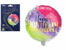 Balon foliowy Happy Birthday LGP art. 22142 DECOR