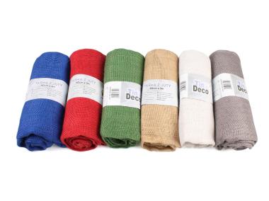 Zdjęcie: Chusta z juty dekoracyjna 90 cm - 3 m multikolor TIN TOURS