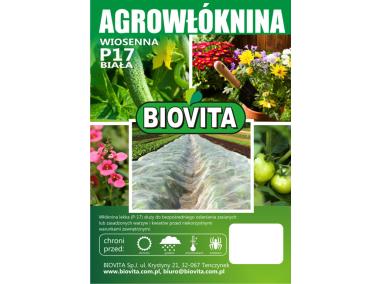 Zdjęcie: Agrowłóknina P-17 biała 1,6x20 m BIOVITA