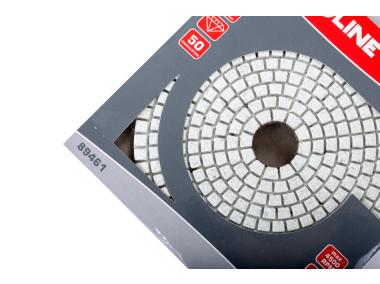 Zdjęcie: Nakładka polerska diamentowa gr.50 - 125 mm gres-ceramika PROLINE