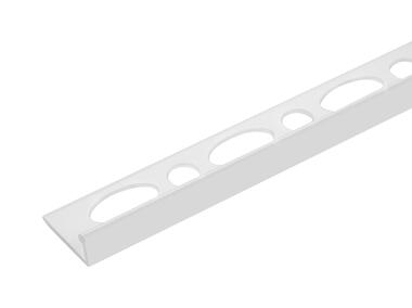 Zdjęcie: Profil do glazury PVC ozdobny 9 mm trójkąt 2,5 m biały CEZAR