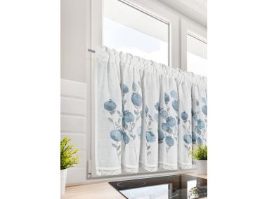 Zdjęcie: Firana gotowa Pola 150x60 cm niebieski EUROFIRANY
