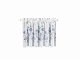Firana gotowa Pola 150x60 cm niebieski EUROFIRANY