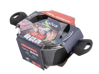 Zdjęcie: Garnek aluminiowy Salva 20 cm -2,4 L FLORINA