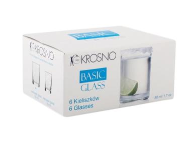 Zdjęcie: Kieliszki do wódki 50 ml - 6 szt. KROSNO