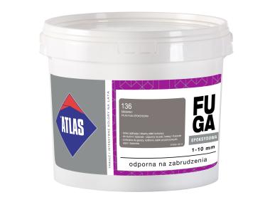 Fuga epoksydowa 1-10 mm srebrny 2 kg ATLAS