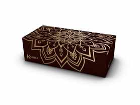 Chusteczki uniwersalne box 80 sztuk 3-warstwowe KARTIKA MANDALA