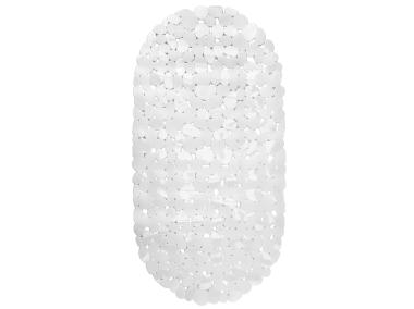 Zdjęcie: Mata łazienkowa Pebble 54x54 cm biała ALSEA