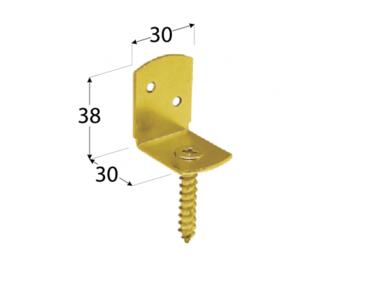 Zdjęcie: Okucie do pergoli 3x3x3,8 cm OP DMX