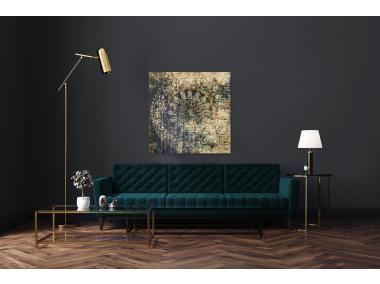 Zdjęcie: Obraz Canvas Silver1 65x65x1,8 cm Ex515 Blue Arras STYLER