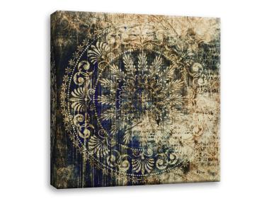 Zdjęcie: Obraz Canvas Silver1 65x65x1,8 cm Ex515 Blue Arras STYLER