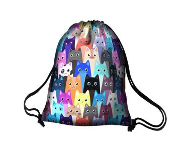 Zdjęcie: Worek-Plecak Meow 35x42 cm BERTONI