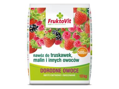 Zdjęcie: Nawóz do truskawek, malin i innych owoców worek 10 kg FRUKTOVIT