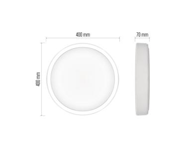 Zdjęcie: Oprawa LED do wbudowania, okrągła, 30W, RGB, ściemnialna, Wi-Fi EMOS