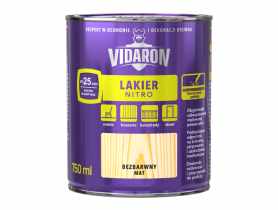 Lakier Nitro bezbarwny matowy 0,75L VIDARON