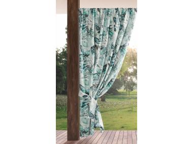 Zdjęcie: Zasłona gotowa Garden2 na taśmie 155 x 200 cm biały EUROFIRANY