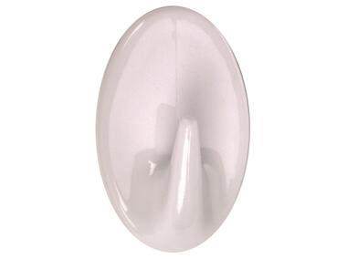 Zdjęcie: Haczyki plastikowe samoprzylepne białe 39x56 mm HSI