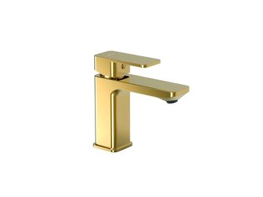 Zdjęcie: Bateria umywalkowa stojąca z automatycznym korkiem spustowym Loft Gold VALVEX