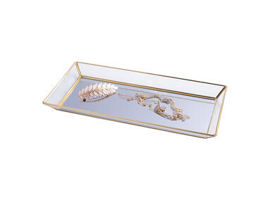 Zdjęcie: Taca z lustrem Golden Honey 29x16 cm ALTOMDESIGN