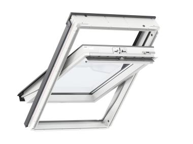 Okno GGU 0066 drewniano-poliuretanowe otwierane u góry, 55x78 cm VELUX