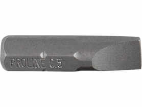 Końcówka 1/4 płaska 6.5 mm l=25 mm 2 szt. S2  PROLINE