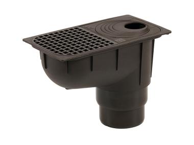 Zdjęcie: Osadnik rynnowy 110 mm brązowy TYCNER