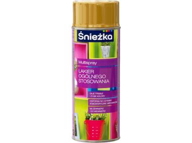 Zdjęcie: Multispray uniwersalny złoty antyczny 400ml ŚNIEŻKA